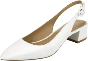 Aerosoles Men's Grand Central Pump, White Leather, Medium
