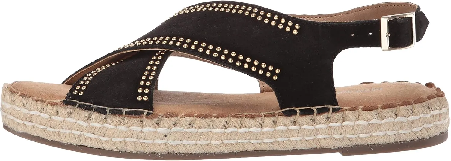 Aerosoles - Women's Espresso Sandal - Open Toed Boho Shoe with Memory Foam Footbed