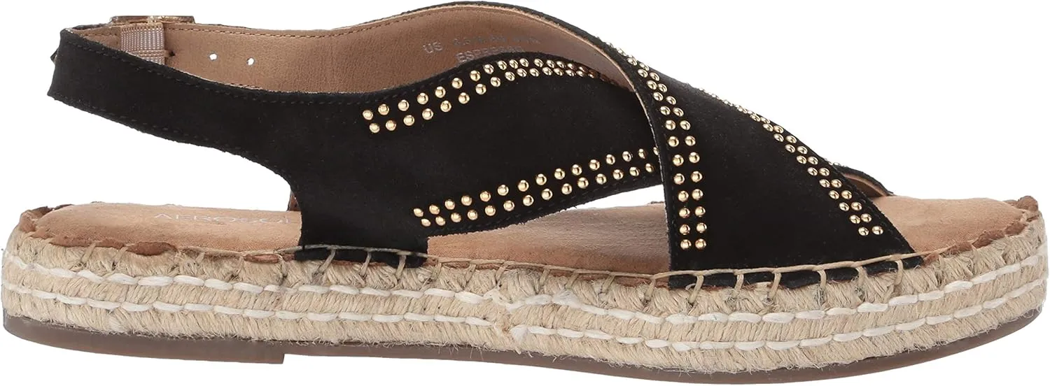 Aerosoles - Women's Espresso Sandal - Open Toed Boho Shoe with Memory Foam Footbed