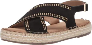 Aerosoles - Women's Espresso Sandal - Open Toed Boho Shoe with Memory Foam Footbed