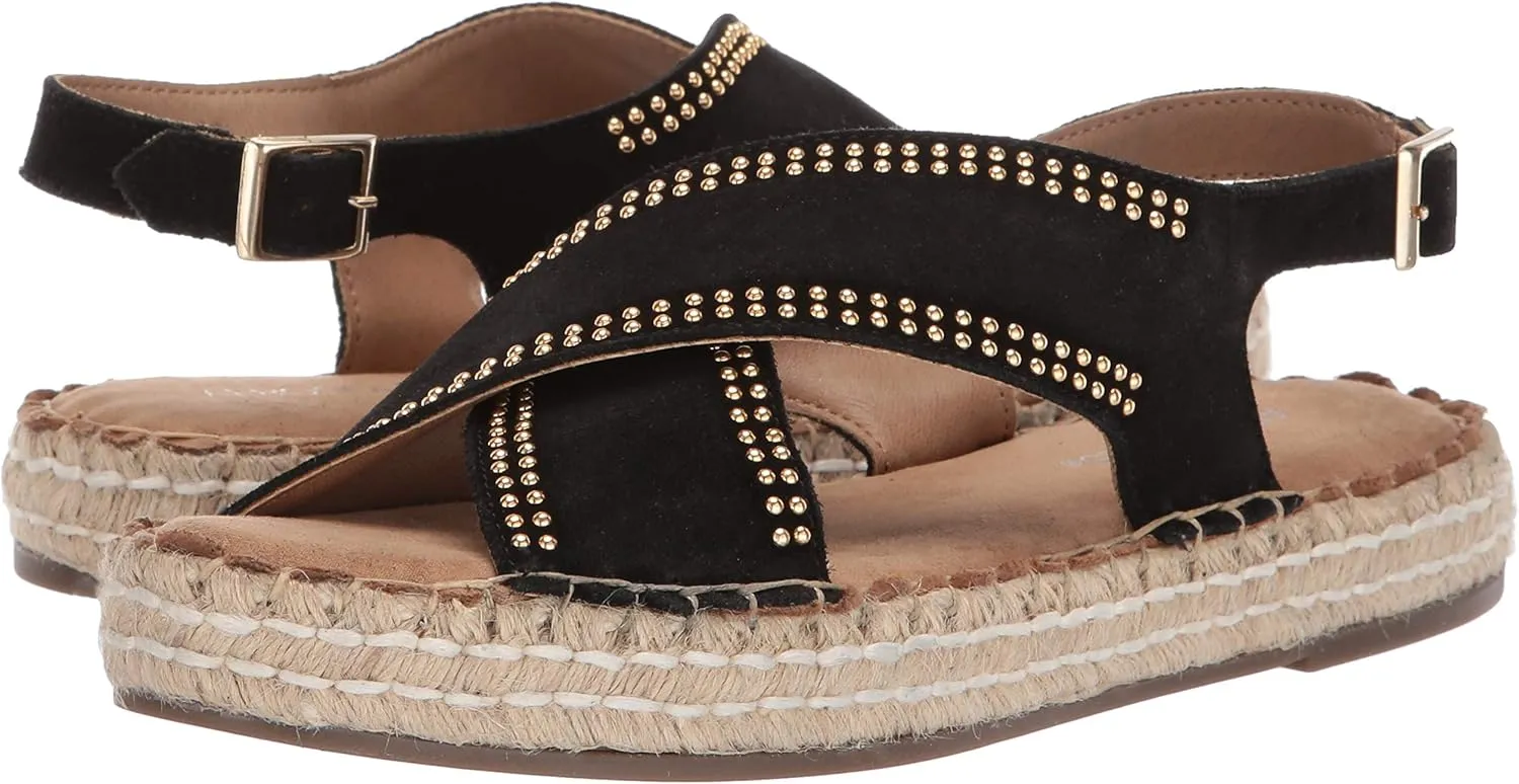 Aerosoles - Women's Espresso Sandal - Open Toed Boho Shoe with Memory Foam Footbed