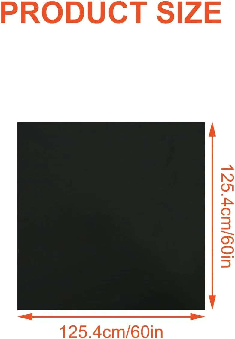 Automotive Suede Headliner Fabric with 3mm Foam Backing Material - Micro-Suede Headliner Flame Retardant Fabric for Home/DIY/Car Replacement/Repair (Black, 60x60in)