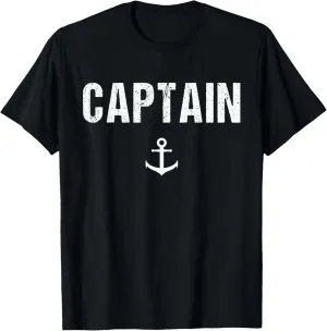 Captain | Boat Owner Novelty Gift T-Shirt