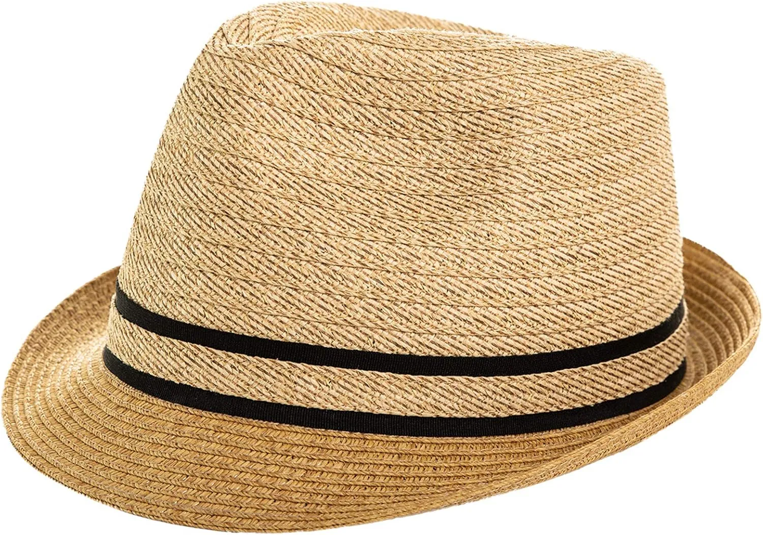 Comhats Oversize XL XXL Mens Summer Straw Fedoras Sun Hats Panama Derby Packable 57-64cm 22.4"-25.2" 7 1/8-8