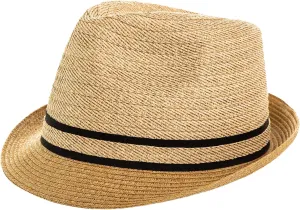Comhats Oversize XL XXL Mens Summer Straw Fedoras Sun Hats Panama Derby Packable 57-64cm 22.4"-25.2" 7 1/8-8