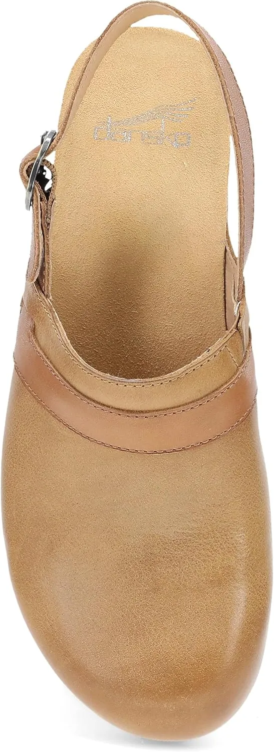 Dansko Tammy Stylish Heel-Strap Mule Clog for Women - Cushioned PU Footbed for All-Day Support and Long-Lasting Wear