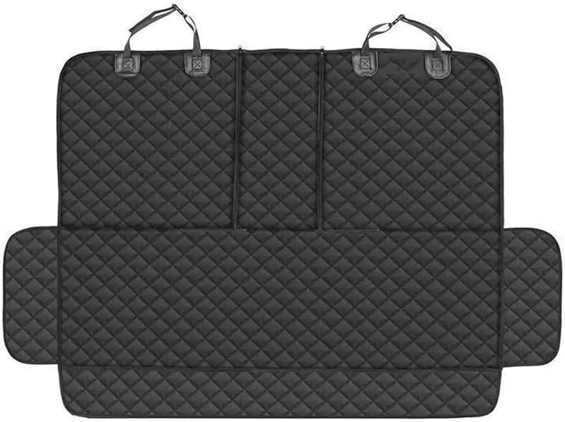 Dog Car Seat Cover for Mazda Biante, Car Dog Seat Cover for Back Seat Waterproof Dog Seat Cover with Side Flaps Scratchproof Car Seat Protector for Dogs Accessories,D