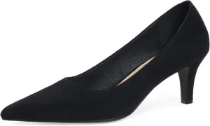 Kitten Heels for Women Closed Toe Heels 2 inch Low Heel Comfortable Pump Shoes for Women Work Casual Party Dressy Wedding