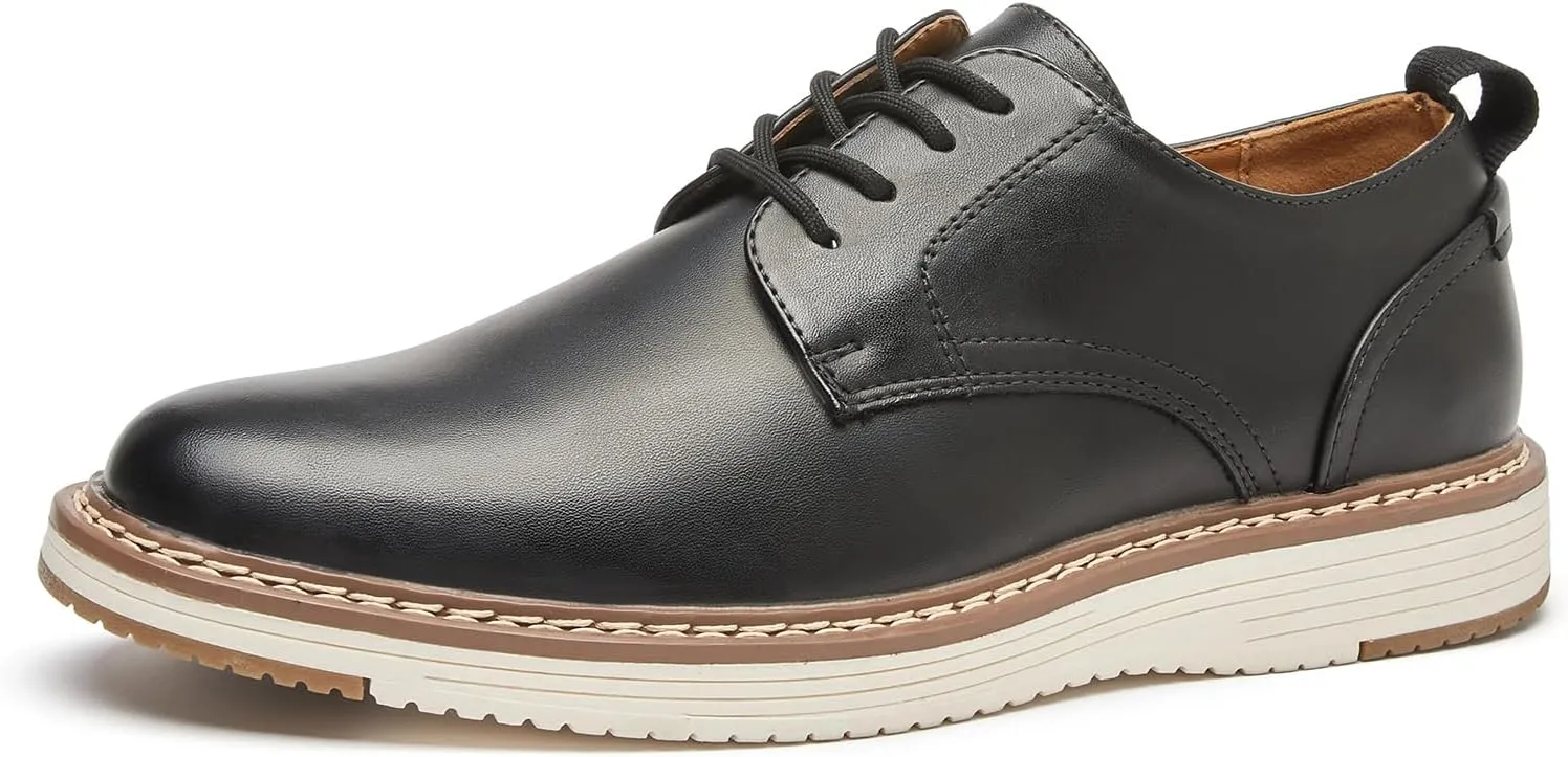 Men's Casual Dress Oxford Shoes Fashion Business Formal Shoes Comfortable Work Office Shoes