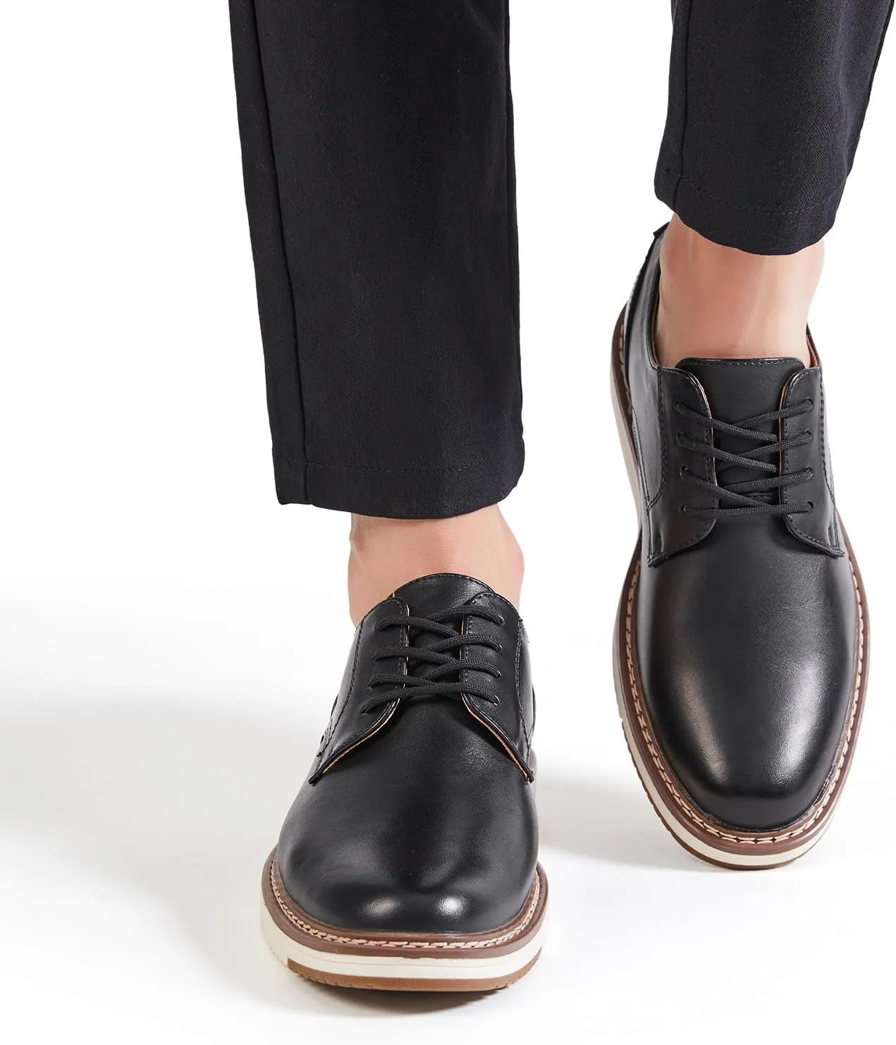 Men's Casual Dress Oxford Shoes Fashion Business Formal Shoes Comfortable Work Office Shoes