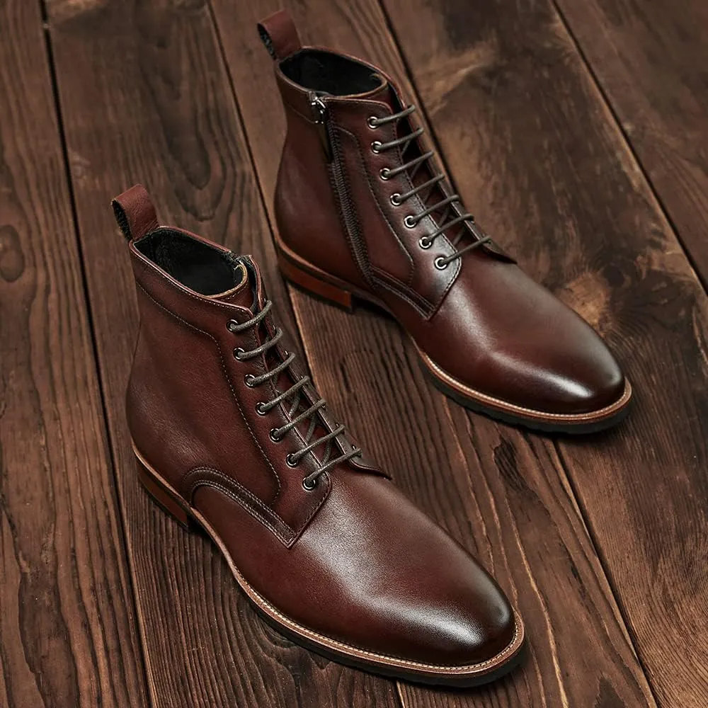 Mens Chukka Dress Boots Oxford Boots for Men