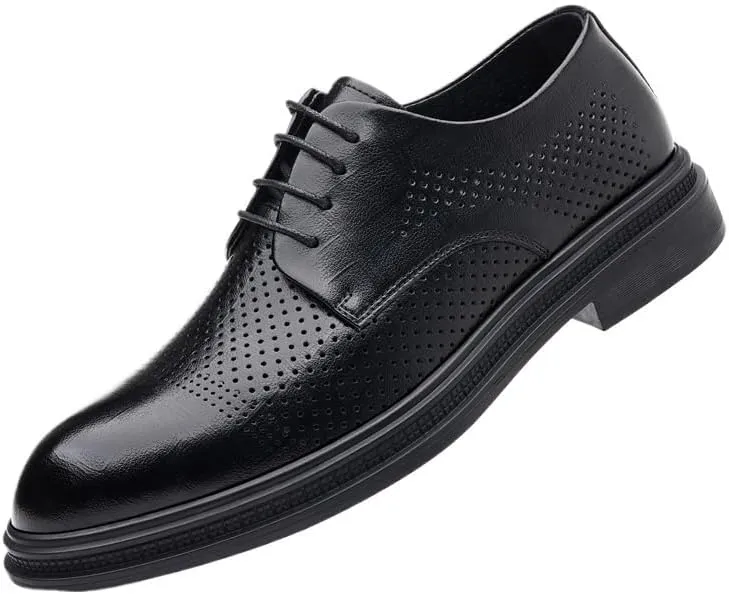 Men's Dress Shoes Breathable Mesh Sneakers Comfort Breathable Slip On Hollow Sandals Walking Shoes