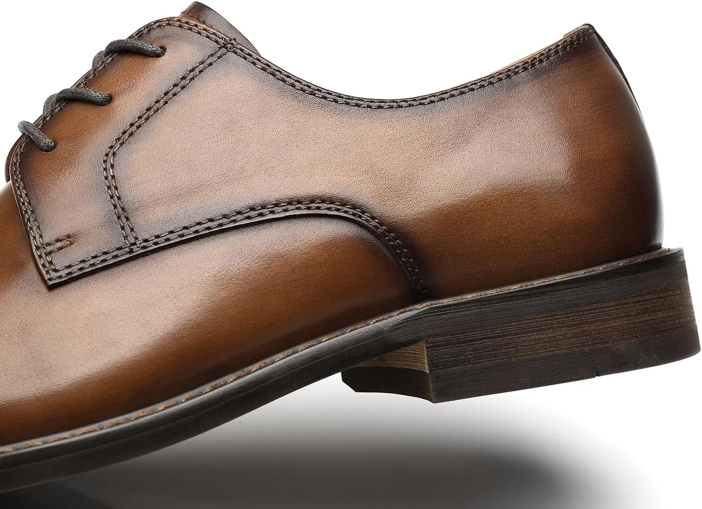 Mens Leather Double Monk Strap Loafer