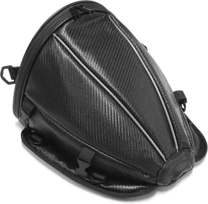 MZS Motorcycle Tail Bag, 10L Dual Use Motorbike Rear Seat Bag, Universal Waterproof Outdoor Sport Saddle Bag Storage Carry Tool Bag With Shoulder Strap