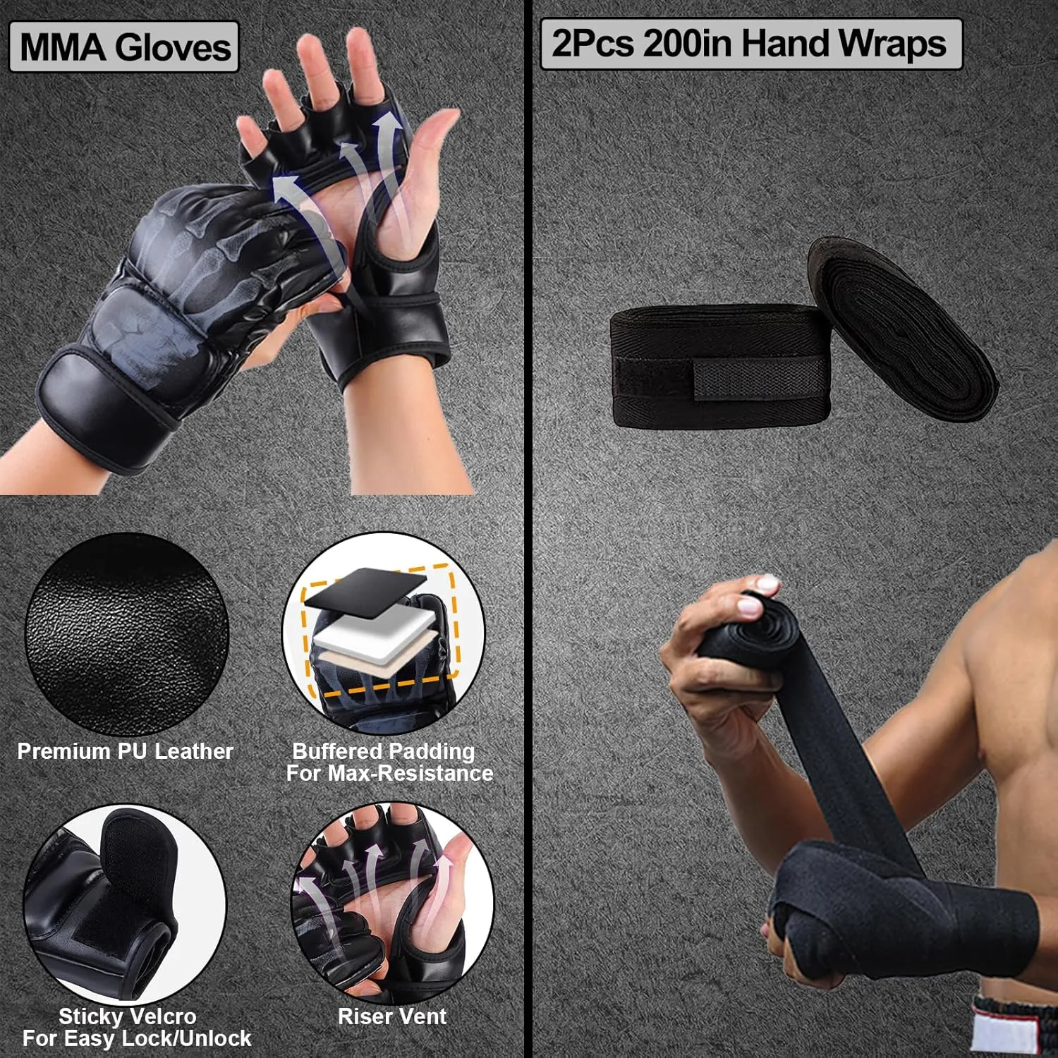 Punching Bag for Adults,Heavy Boxing Bag Set 4ft/120cm,Boxing Training Equipment Set for MMA Kickboxing Boxing Karate Home Gym Training(Unfilled)