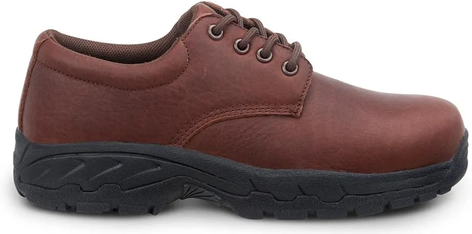 SR Max Burke, Men's, Oxford Style, Comp Toe, EH, Security Friendly Slip Resistant Work Shoe