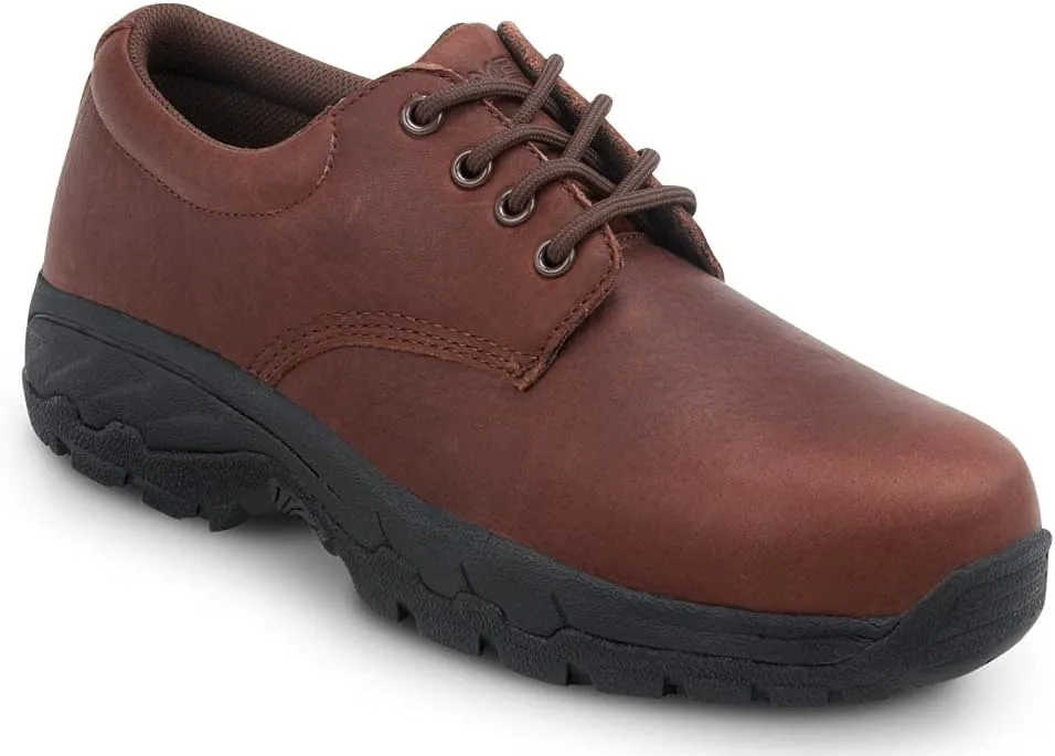 SR Max Burke, Men's, Oxford Style, Comp Toe, EH, Security Friendly Slip Resistant Work Shoe