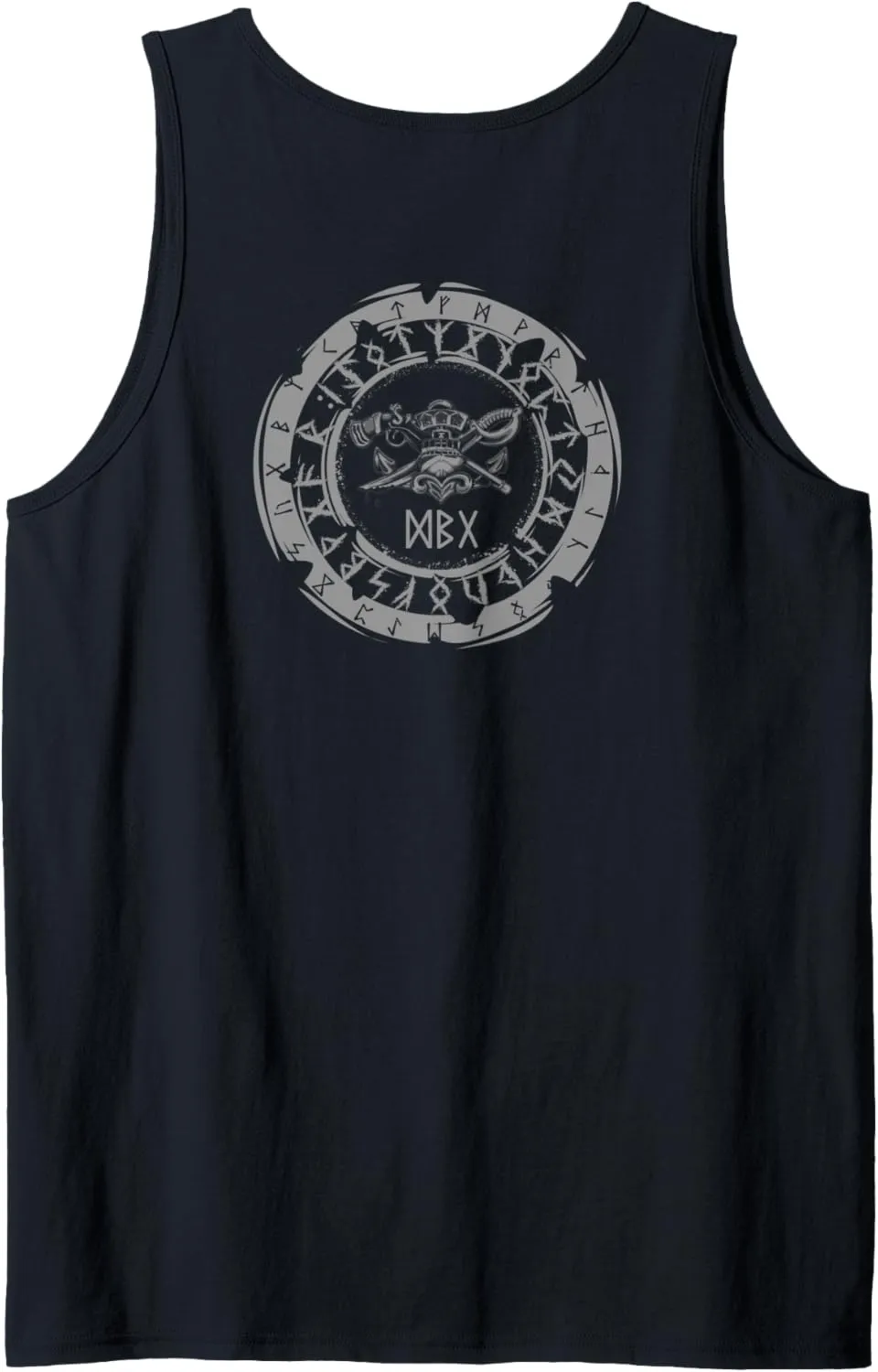 SWCC DBG Odin’s Secret Viking Rune Circle Front & Back Tank Top