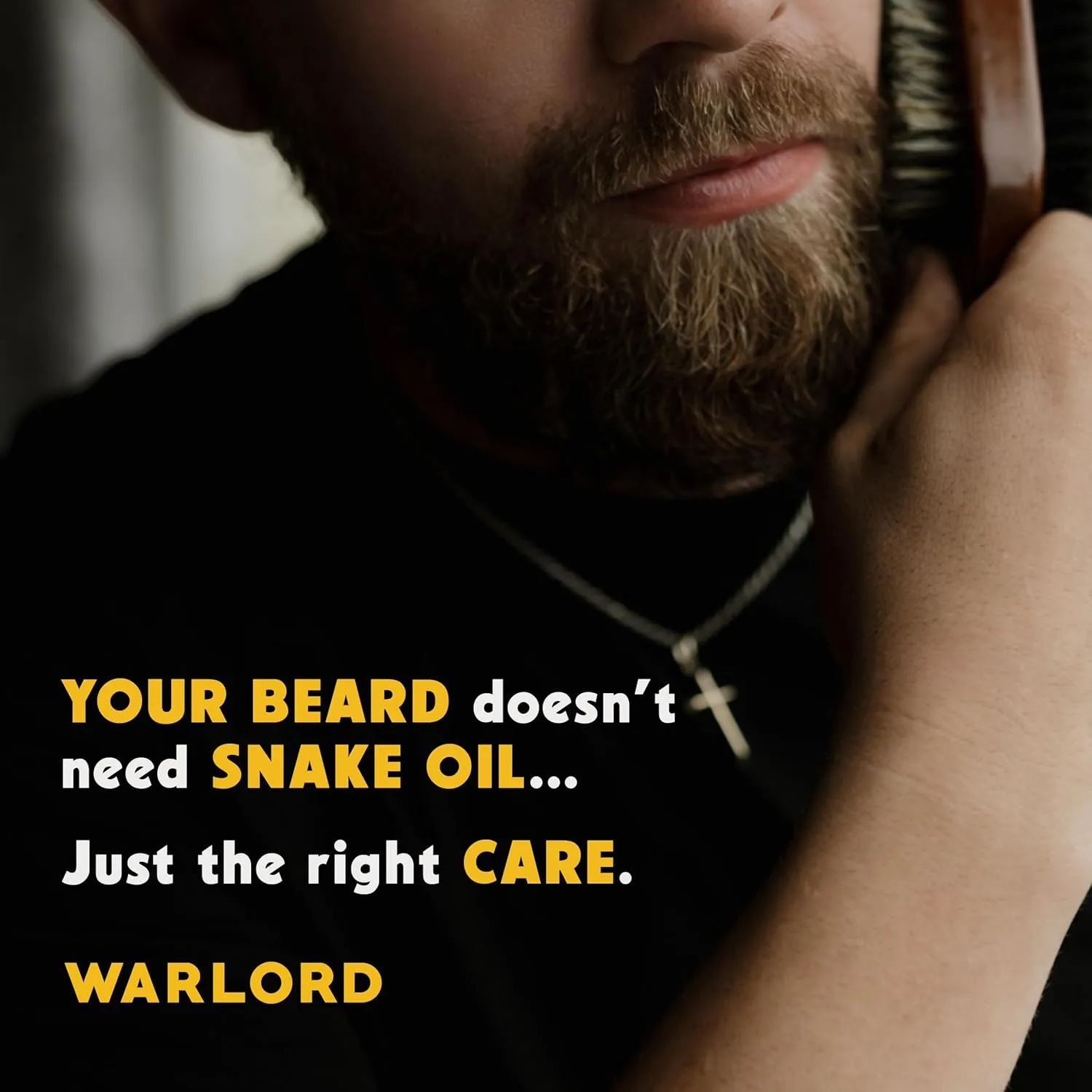 WARLORD Beard Oil & Beard Softener for Men - Beard Moisturizer & Natural Beard Oil to Reduce Itchy Skin, Tame Hair and Manage Frizz - Oxford, 1 Fl Oz