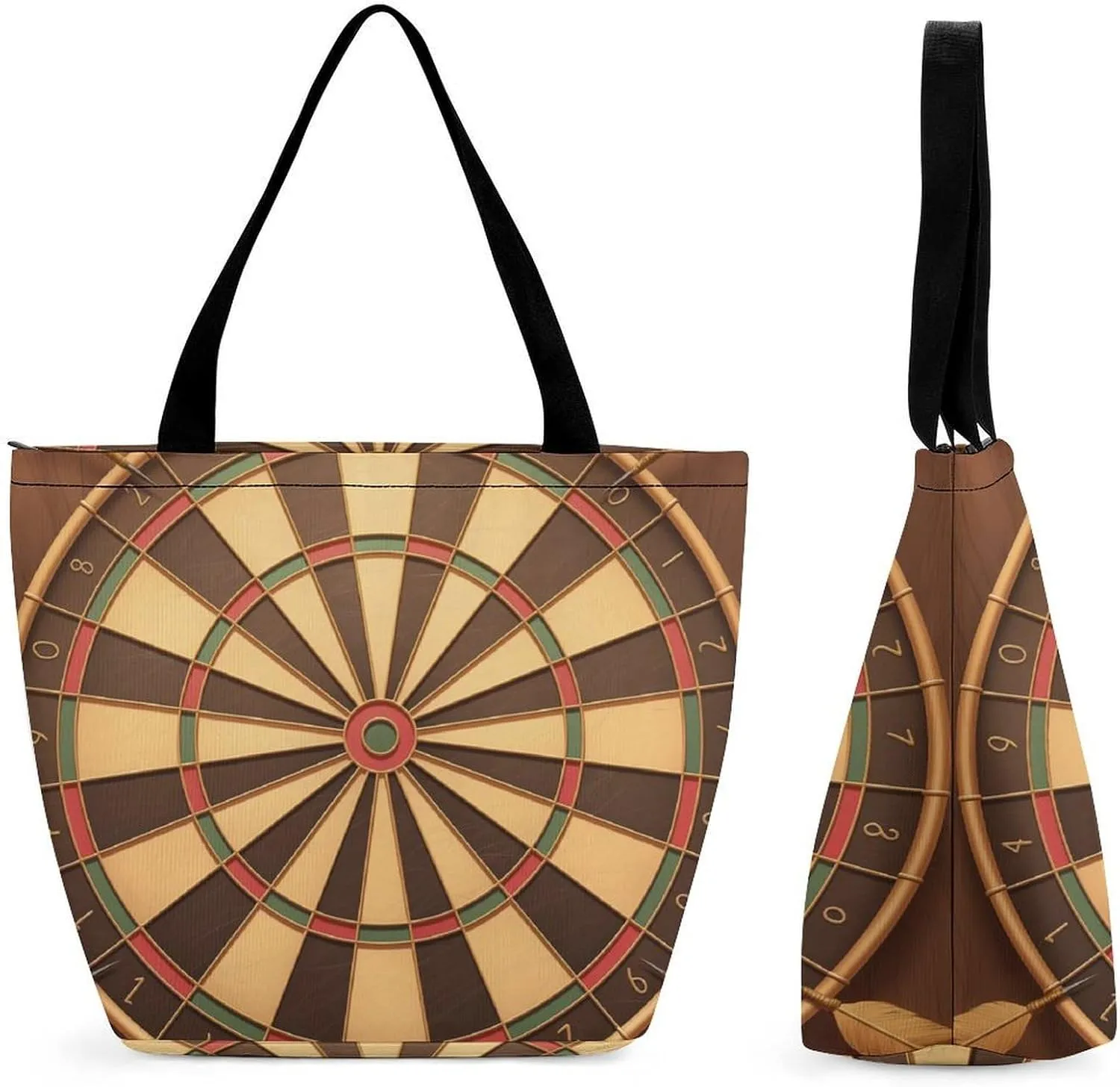 Women's Handbags Arrow Target Board Shopping Bag Leather Tote Bag Satchel Bags