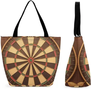 Women's Handbags Arrow Target Board Shopping Bag Leather Tote Bag Satchel Bags